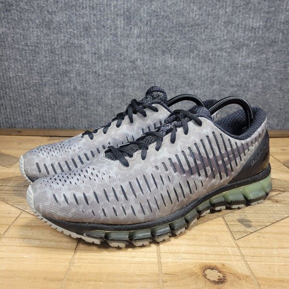 Asics Men's Gel Quantum 360 Size 11.5 T5J6Q Gray Silver Running Shoes - Picture 2 of 10